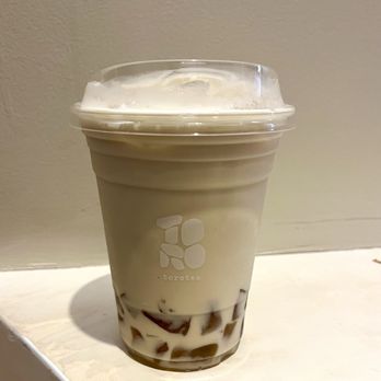 Torotea - Ember Milktea with Barley Jelly - Coffee & Tea Near Me - San Marino, California Torotea - Ember Milktea with Barley Jelly - Coffee & Tea Near Me - San Marino, California