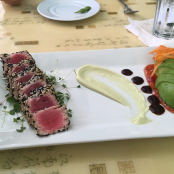 Cafe Evergreen - Sesame Crusted Ahi Tuna - Juice Bars & Smoothies Near Me - Nokomis, Florida