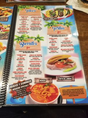 Menu photo 5 Don Tequila Columbus, OH