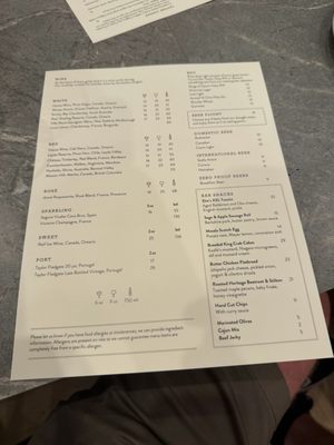 Menu photo 1 The Elm Tavern Toronto, ON Menu photo 1 The Elm Tavern Toronto, ON
