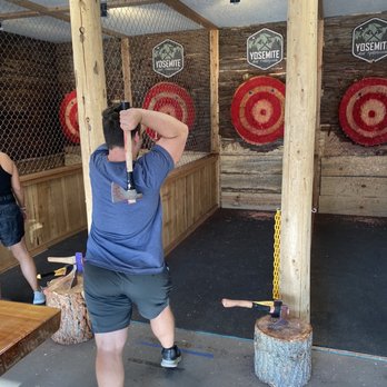 Yosemite Axe Throwing - Axe Throwing Near Me - Oakhurst, California Yosemite Axe Throwing - Axe Throwing Near Me - Oakhurst, California