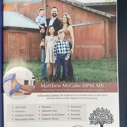 Matthew McCabe, MS DPM - Water Oak Foot and Ankle Surgery - Podiatrist