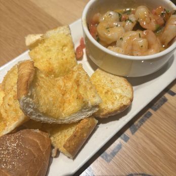 BJ's Restaurant & Brewhouse - Garlic Shrimp With Parmesan Toast Appetizer - New American Near Me - Palmdale, California BJ's Restaurant & Brewhouse - Garlic Shrimp With Parmesan Toast Appetizer - New American Near Me - Palmdale, California