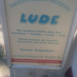 Änderungsschneiderei Lude - Wer wollte sich nicht schon immer mal von einem Luden die Klamotten ändern lassen?