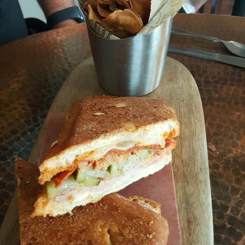 Vault Brewing - Delicious Cuban with amazing sweet potato chips! - Breweries Near Me - Yardley, Pennsylvania
