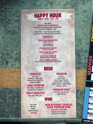 Menu photo 2 Margarita's Conroe, TX