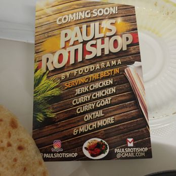Pauls Roti Shop - Caribbean Near Me - Toronto, Ontario Pauls Roti Shop - Caribbean Near Me - Toronto, Ontario