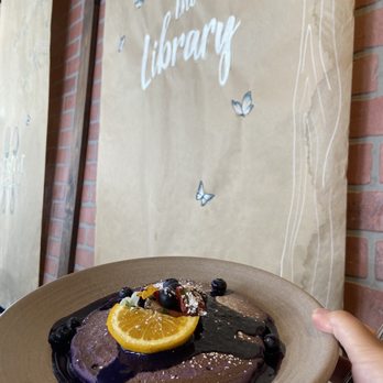 The Hideout Kitchen - Ube Pancake - New American Near Me - Lafayette, California The Hideout Kitchen - Ube Pancake - New American Near Me - Lafayette, California