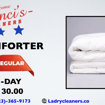 Francis Cleaners - Comforter - Sewing & Alterations Near Me - Los Angeles, California Francis Cleaners - Comforter - Sewing & Alterations Near Me - Los Angeles, California