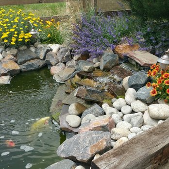 Cascade Water Features - They fixed my waterfall and sealed it. - Landscaping Near Me Cascade Water Features - They fixed my waterfall and sealed it. - Landscaping Near Me