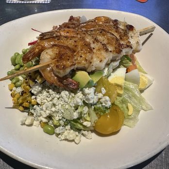 Yard House - Cobb Salad with Grilled Shrimp - New American Near Me - Virginia Beach, Virginia Yard House - Cobb Salad with Grilled Shrimp - New American Near Me - Virginia Beach, Virginia