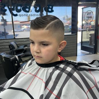 Big Boy's Barber Shop - Mid fade combover with a part line - Barbers Near Me - La Puente, California Big Boy's Barber Shop - Mid fade combover with a part line - Barbers Near Me - La Puente, California