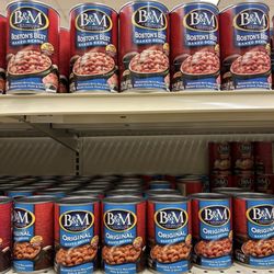 Shaw's - B&M Beans. Portland, Maine The building is vacant now. So sad.