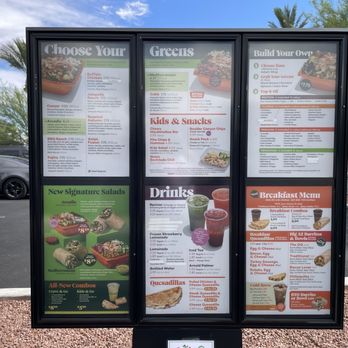 Salad and Go - Menu - Salad Near Me - Las Vegas, Nevada Salad and Go - Menu - Salad Near Me - Las Vegas, Nevada