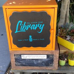Little Free Library - Brightly colored