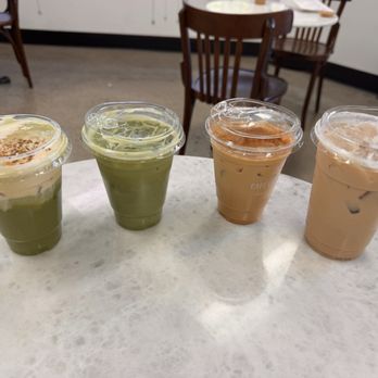 Leovici - Banana matcha , matcha latte, Spanish latte, and chai latte - Cafes Near Me - Tustin, California Leovici - Banana matcha , matcha latte, Spanish latte, and chai latte - Cafes Near Me - Tustin, California