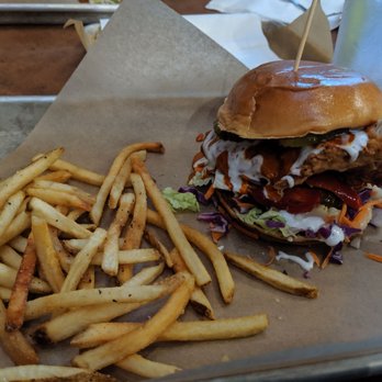 Buffalo Wild Wings - Messy Nashville sandwich - Chicken Wings Near Me - Spokane Valley, Washington