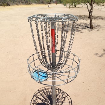 Santa Cruz River Park Disc Golf Course - Basket #17 - Disc Golf Near Me - Tucson, Arizona Santa Cruz River Park Disc Golf Course - Basket #17 - Disc Golf Near Me - Tucson, Arizona