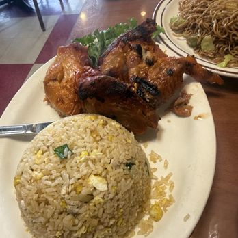Ocha Classic Restaurant - Bbq Chicken plate - Thai Near Me - Panorama City, California