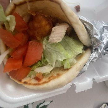 The Country Inn - Chicken Strip Pita - Burgers Near Me - New Baltimore, Michigan