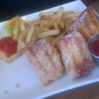 The Bit O'Denmark - Some sort of fried ham sandwich my brother ordered. - Scandinavian Near Me - Solvang, California The Bit O'Denmark - Some sort of fried ham sandwich my brother ordered. - Scandinavian Near Me - Solvang, California