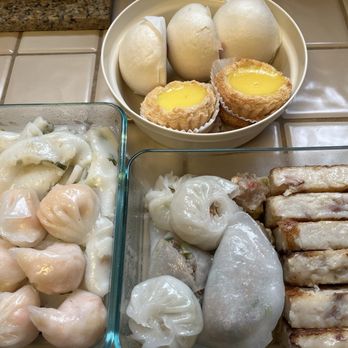 Good Luck Dim Sum - Takeout order of Egg Yolk Buns, Custard tarts, Tumip Cakes, Crystal Dumplings, Fun Kor, Shrimp Dumpling, and Dry Shrimp Crepes - Chinese Near Me - San Francisco, California Good Luck Dim Sum - Takeout order of Egg Yolk Buns, Custard tarts, Tumip Cakes, Crystal Dumplings, Fun Kor, Shrimp Dumpling, and Dry Shrimp Crepes - Chinese Near Me - San Francisco, California