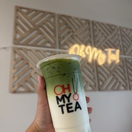 Strawberry Matcha Latte