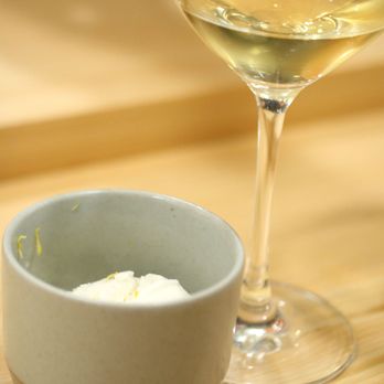Sushi Note Omakase - Yuzu Sorbet - Sushi Bars Near Me - Beverly Hills, California