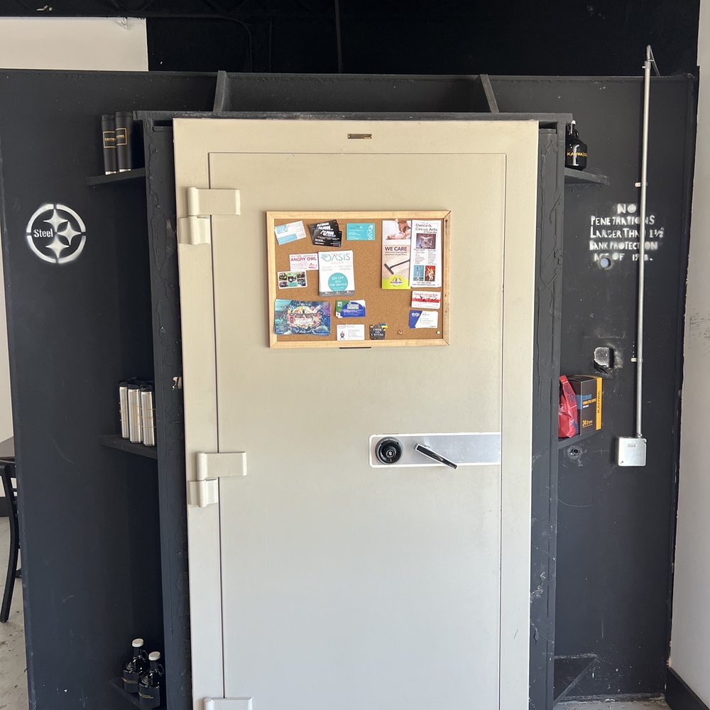 Kahwa Coffee - There is a massive bank safe in the corner of this coffee shop! - Coffee & Tea Near Me - Dunedin, Florida Kahwa Coffee - There is a massive bank safe in the corner of this coffee shop! - Coffee & Tea Near Me - Dunedin, Florida