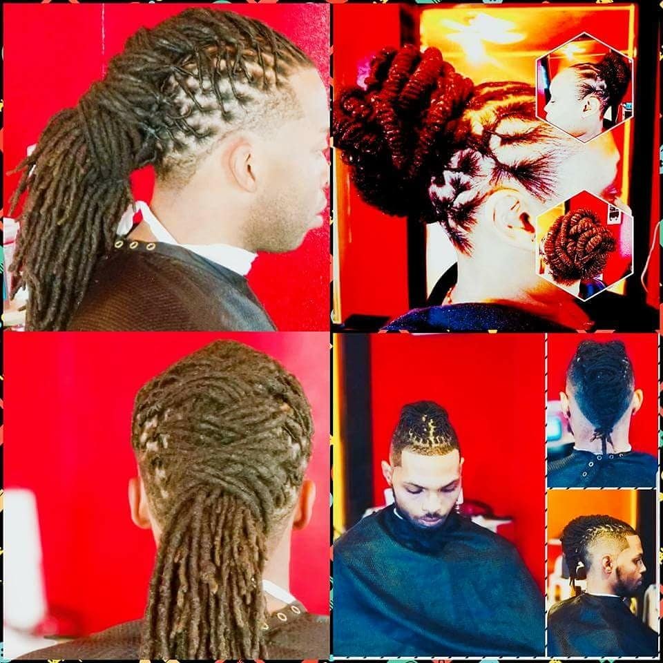Hope's Hair Care Barber Salon Logo