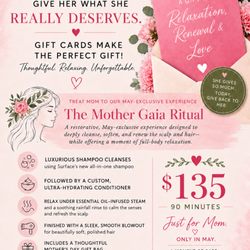 Crown Rituals Studio and Holistic Head Spa - Celebrate Mom with a moment of true relaxation