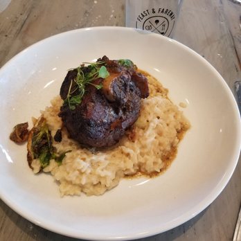 Feast and Fareway - Hill Meat Braised Pork Shank Entree - American Near Me - Coronado, California