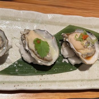 Sushi Maruyama - Fresh oyster with ponzu and yuzu sauce - Japanese Near Me - San Mateo, California Sushi Maruyama - Fresh oyster with ponzu and yuzu sauce - Japanese Near Me - San Mateo, California
