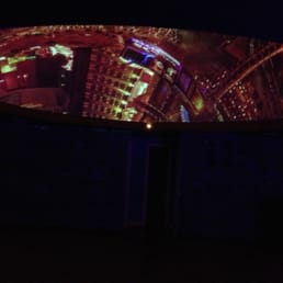 The "dome" and the dance floor