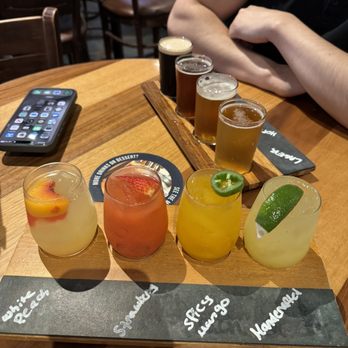 BJ's Restaurant & Brewhouse - Margarita Flight - American Near Me - Cupertino, California BJ's Restaurant & Brewhouse - Margarita Flight - American Near Me - Cupertino, California