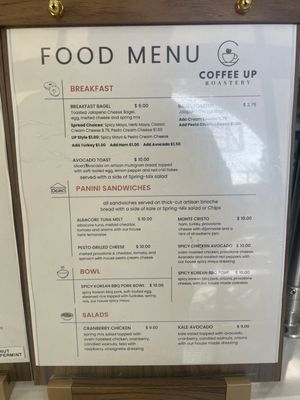 Menu photo 2 Coffee Up Roastery Chino, CA