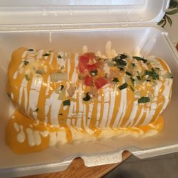 Shrimp Chimichanga
