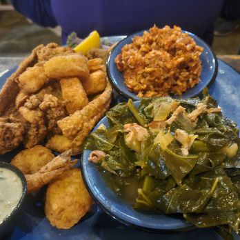 The Crab Shack - Captains seafood platter - Seafood Near Me - Charleston, South Carolina