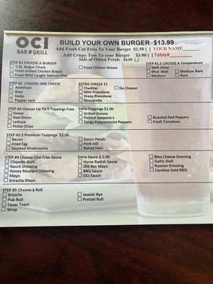 Menu photo 3 OCI Bar & Grill Hulmeville, PA Menu photo 3 OCI Bar & Grill Hulmeville, PA