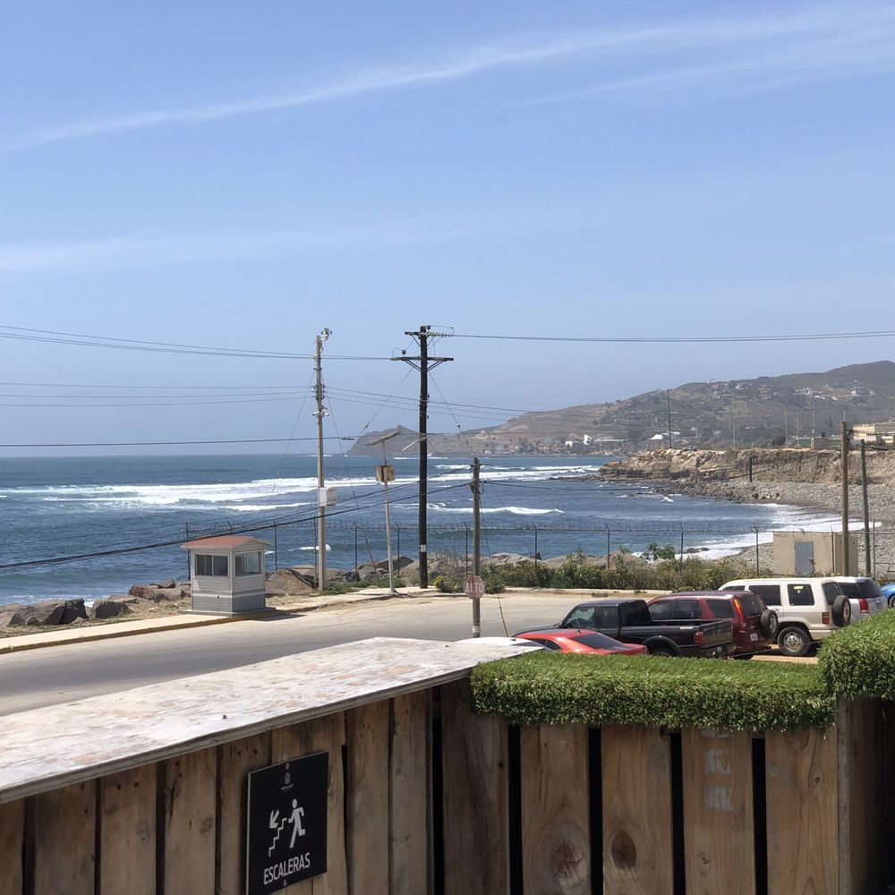 Cerveceria Wendlandt - The view on top of the brewery looking out at a popular surfing spot - Gastropubs Near Me - Ensenada, BCN Cerveceria Wendlandt - The view on top of the brewery looking out at a popular surfing spot - Gastropubs Near Me - Ensenada, BCN