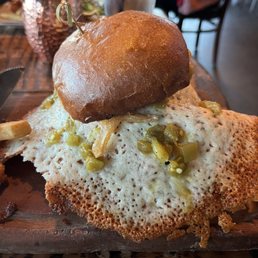 The Cheezilla Burger