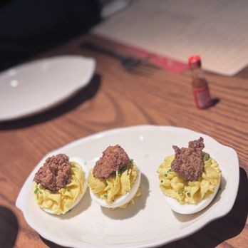 Relish - Deviled eggs on Happy Hour! - Breakfast & Brunch Near Me - Houston, Texas