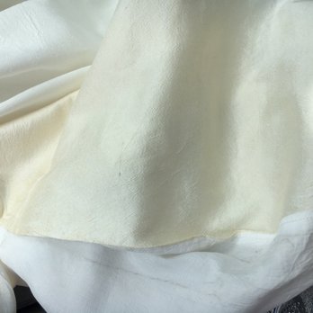 Premier Cleaners & Alterations - My "white" wedding dress after being cleaned by Premier Cleaners. - Sewing & Alterations Near Me - Escondido, California Premier Cleaners & Alterations - My "white" wedding dress after being cleaned by Premier Cleaners. - Sewing & Alterations Near Me - Escondido, California