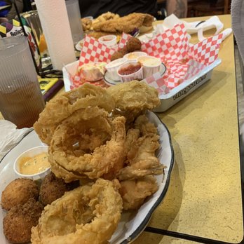 Happy's Fish House - Those onion rings! - Cajun/Creole Near Me - Tyler, Texas Happy's Fish House - Those onion rings! - Cajun/Creole Near Me - Tyler, Texas