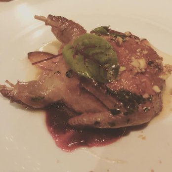 Millwright's - Whole quail with cranberry sauce and fennel puree. - New American Near Me - Simsbury, Connecticut Millwright's - Whole quail with cranberry sauce and fennel puree. - New American Near Me - Simsbury, Connecticut