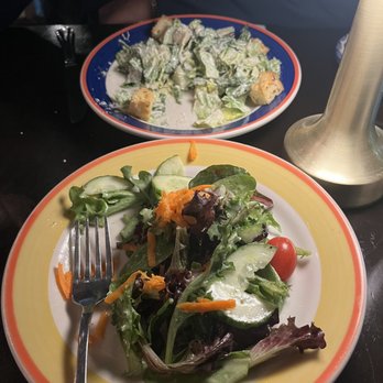 Bond 45 - Caesar salad w croutons and House Salad - Italian Near Me - Oxon Hill, Maryland Bond 45 - Caesar salad w croutons and House Salad - Italian Near Me - Oxon Hill, Maryland