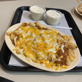 Titan Burgers - Regular size chili cheese fries - Burgers Near Me - Ontario, California Titan Burgers - Regular size chili cheese fries - Burgers Near Me - Ontario, California