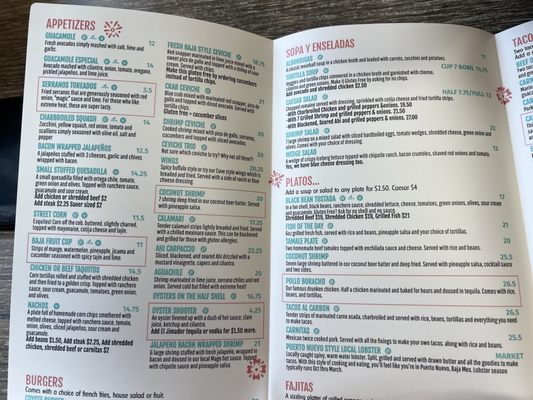 Menu photo 2 Coyote Grill Laguna Beach, CA Menu photo 2 Coyote Grill Laguna Beach, CA