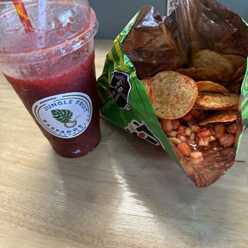 Jungle Fruit Raspados - Strawberry Tarzan Raspados and Tosticeviches - Juice Bars & Smoothies Near Me - Sahuarita, Arizona