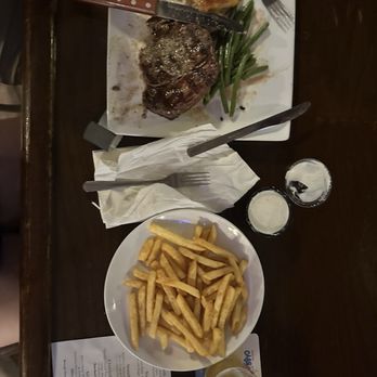 Churchill's Food & Spirits - Ribeye was fabulous and you have to try the fries! - American Near Me - Flint, Michigan